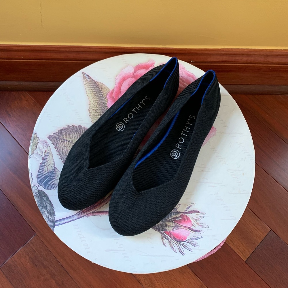 Rothy’s Black Flat Shoes